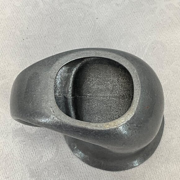 Wilton Pewter Horn-Shaped Mug Handle 4.5" - Picture 4 of 5